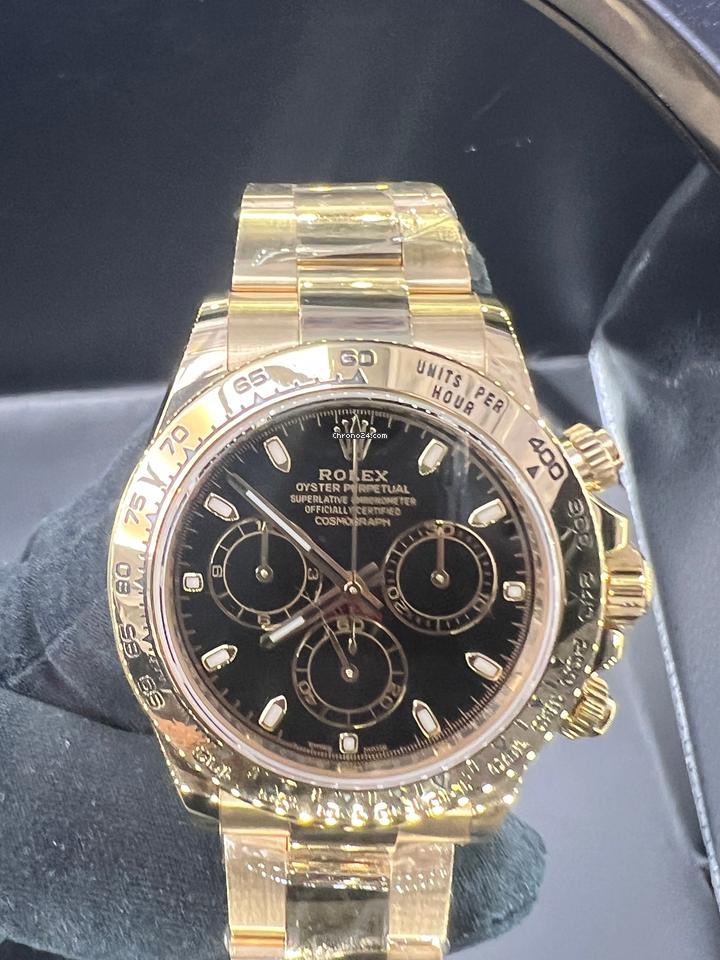 Rolex | Daytona | 116508 | Gold/Steel | 40 mm | Yellow gold | Black | Automatic
