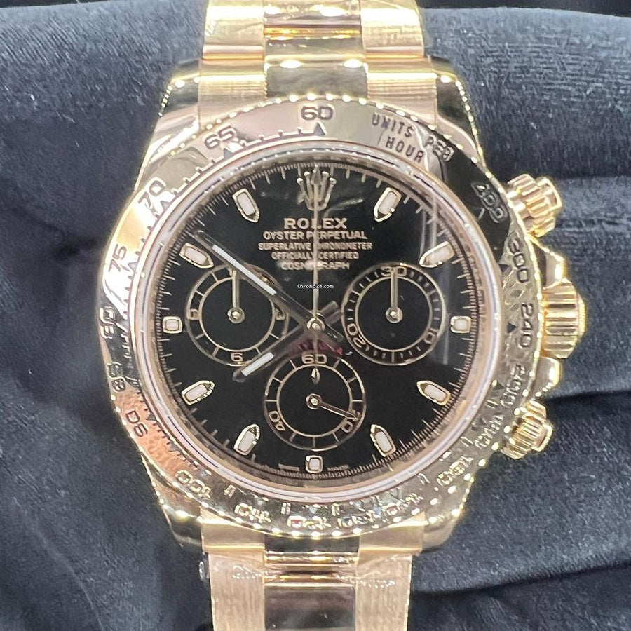 Rolex | Daytona | 116508 | Gold/Steel | 40 mm | Yellow gold | Black | Automatic