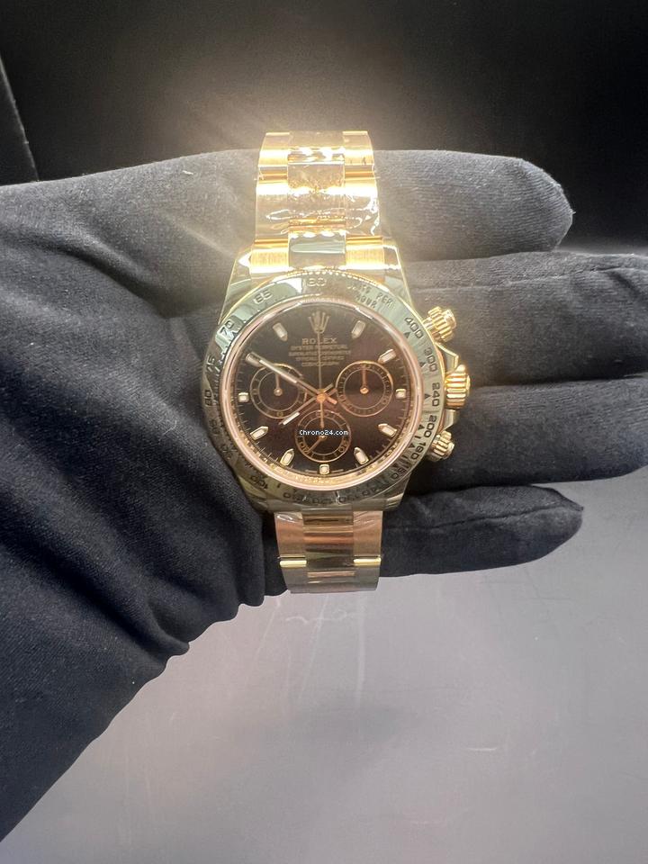 Rolex | Daytona | 116508 | Gold/Steel | 40 mm | Yellow gold | Black | Automatic