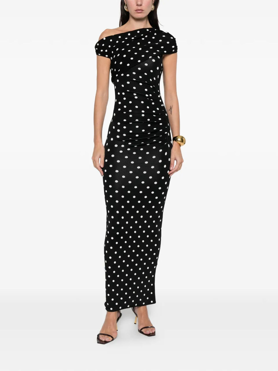 Self-portrait midi dress
