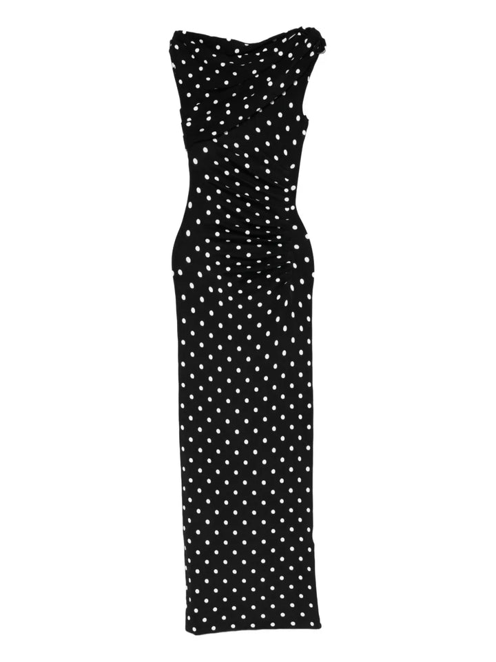 Self-portrait midi dress