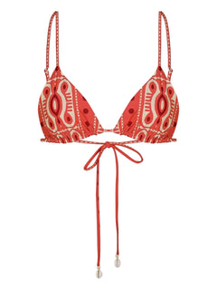 Konibo printed biquini top