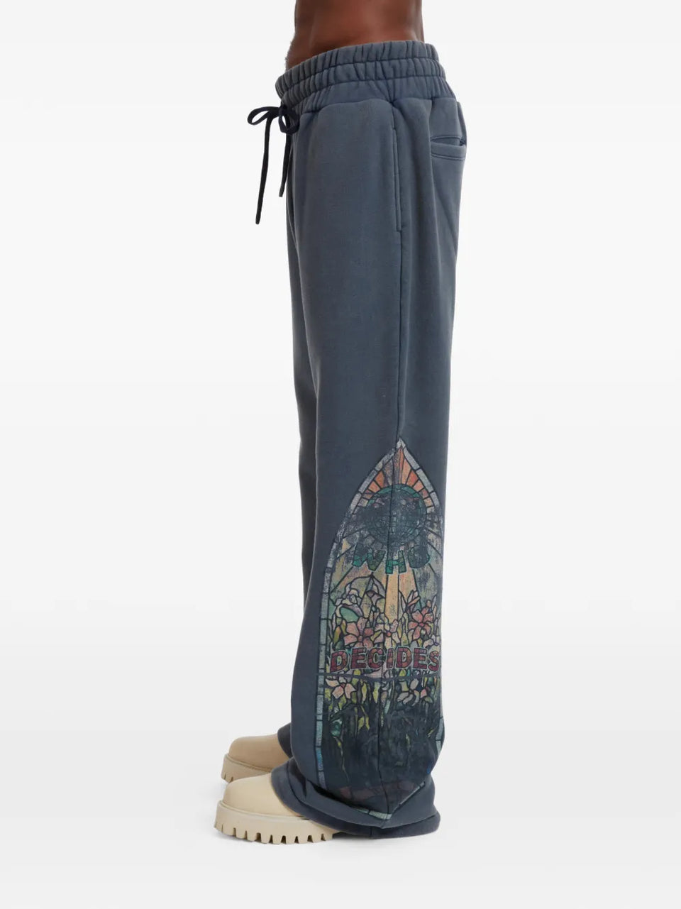 printed track pants