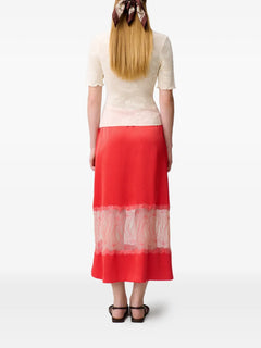 lace A-line skirt
