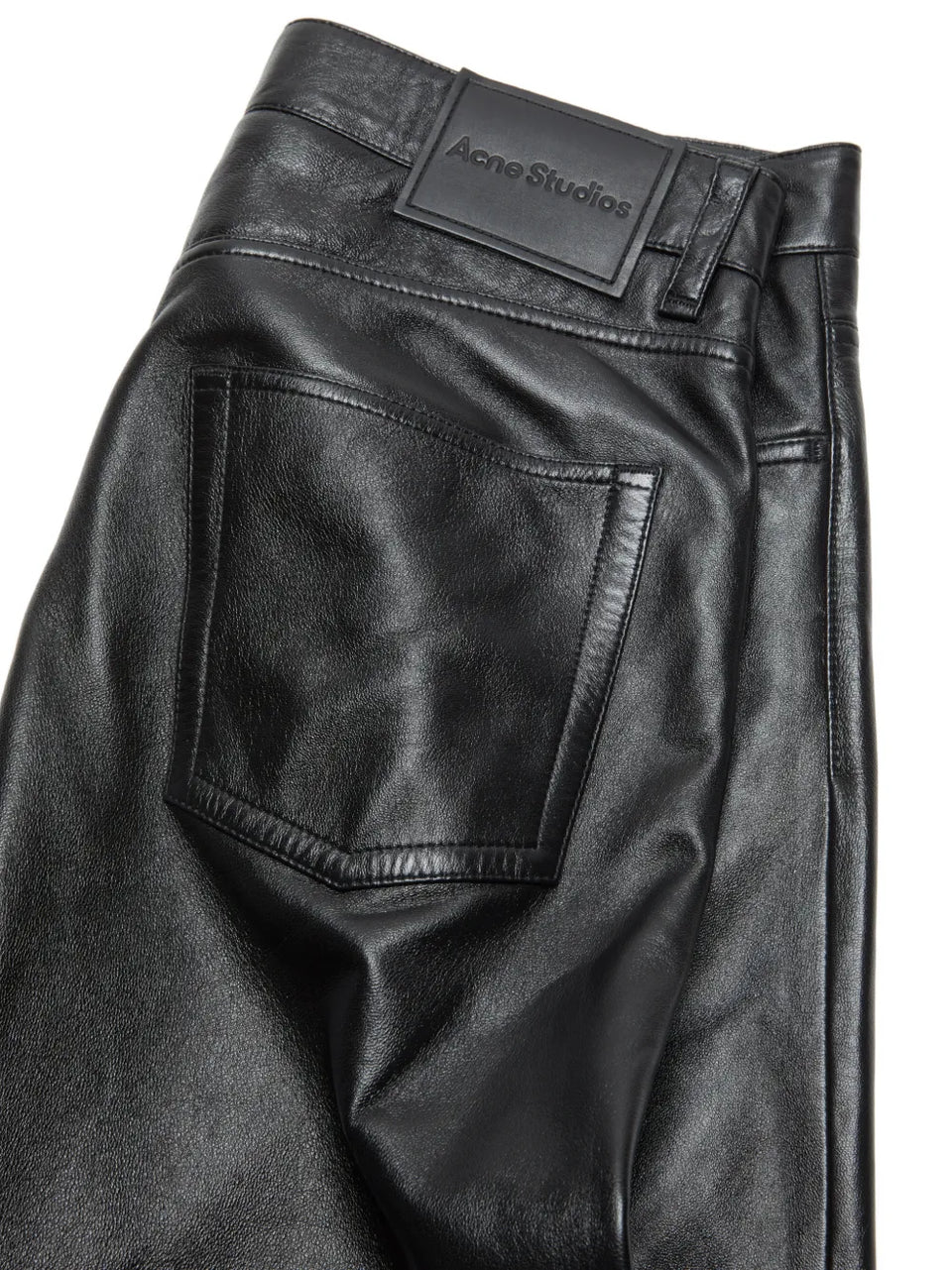 lamb leather trousers