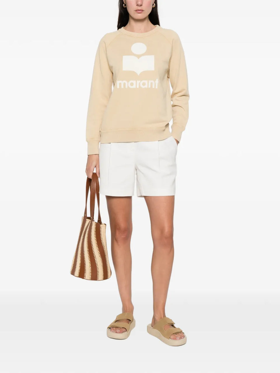 logo-print sweater