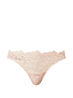 embroidered thong