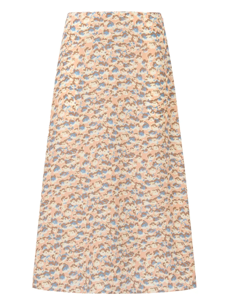 Floral Print Midi Skirt