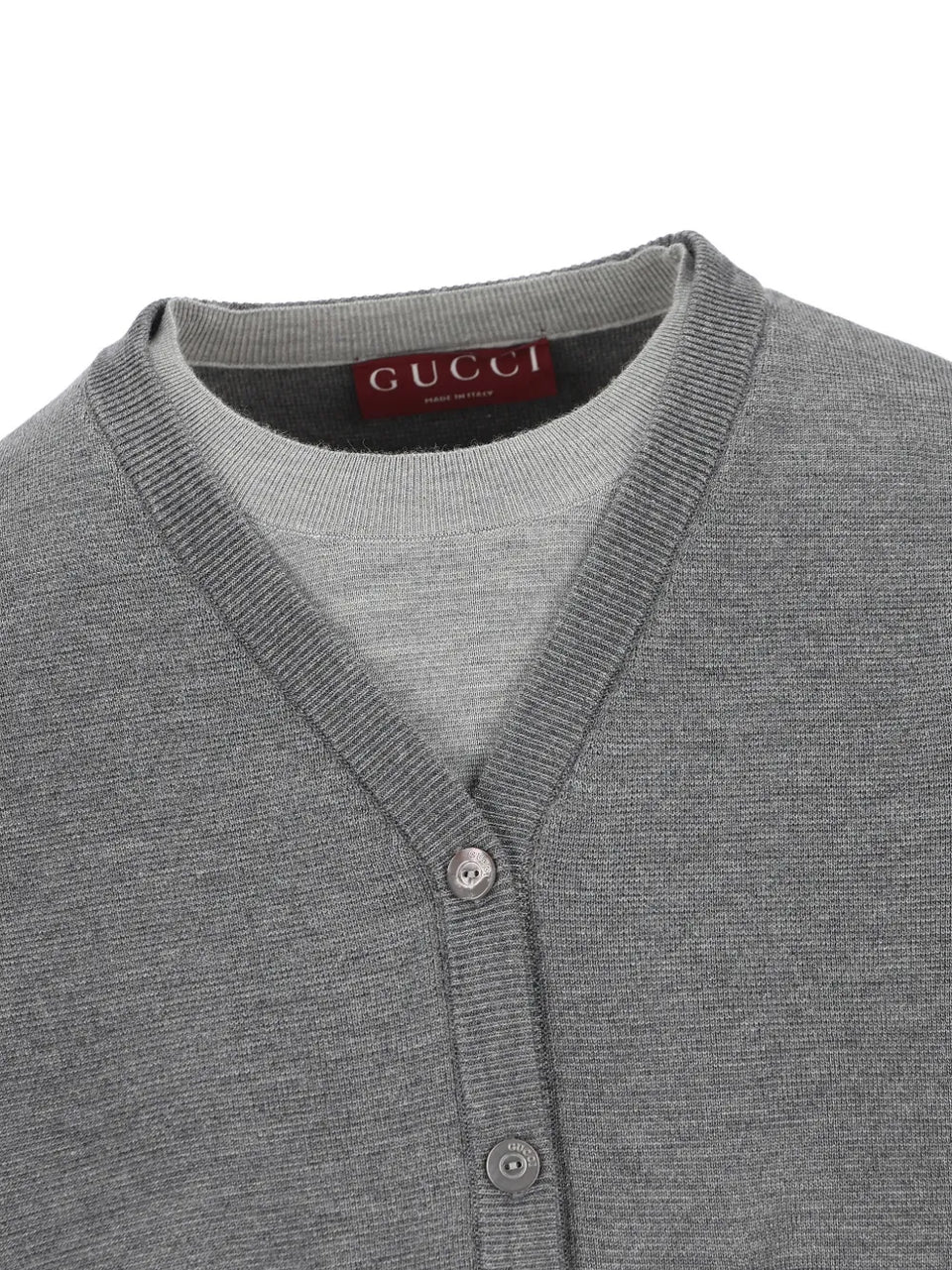 waistcoat-effect cardigan