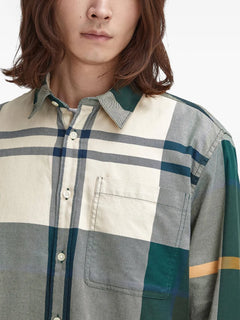 tartan pocket shirt