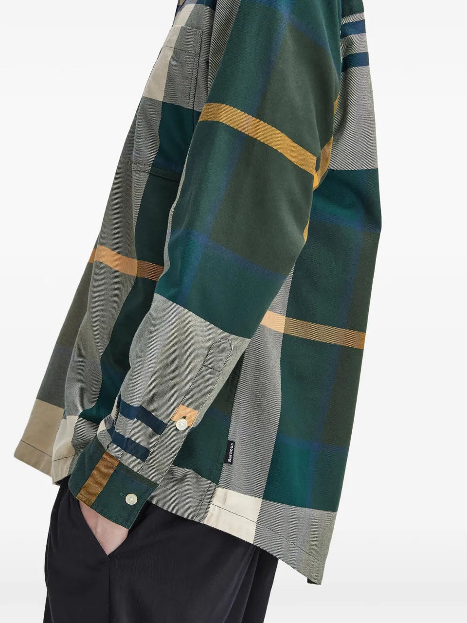 tartan pocket shirt