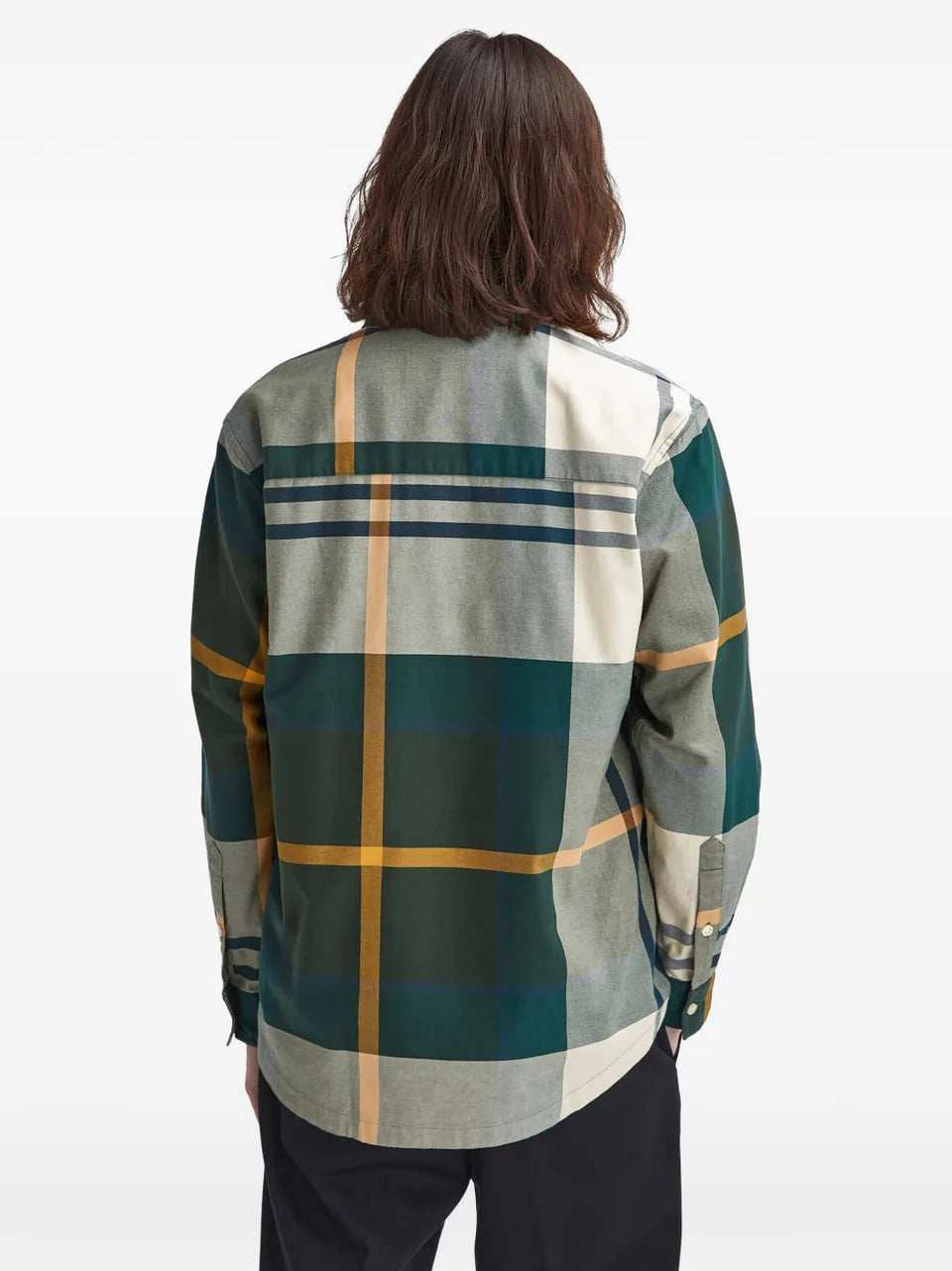 tartan pocket shirt