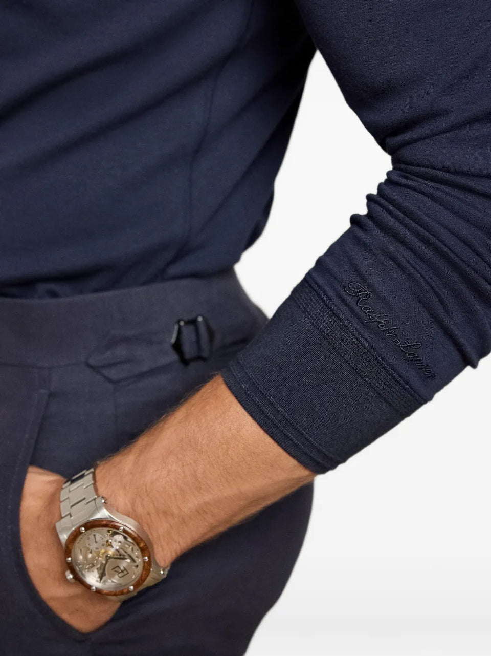 Henley long-sleeve T-Shirt