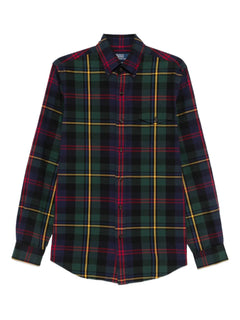plaid pocket shirt