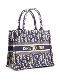 Book Oblique Canvas Small tote bag