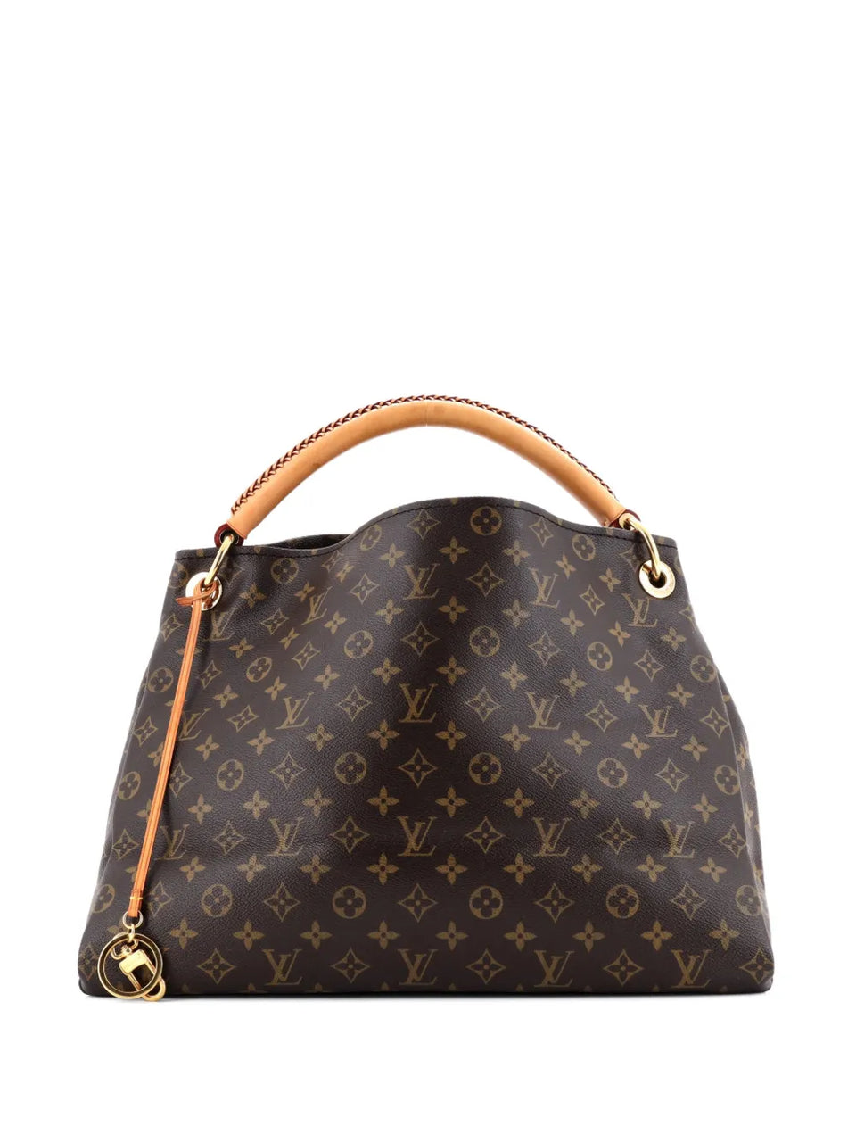 Artsy Handbag Monogram Canvas MM hobo bag