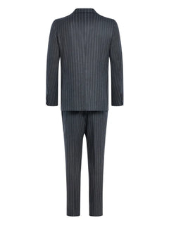 double-breasted pinstripe suit (set of two)