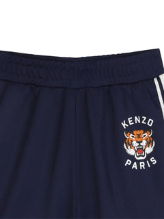 Tiger-print shorts