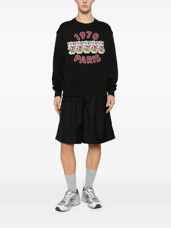 embroidered graphic sweatshirt