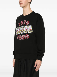 embroidered graphic sweatshirt
