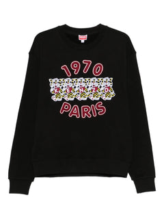 embroidered graphic sweatshirt