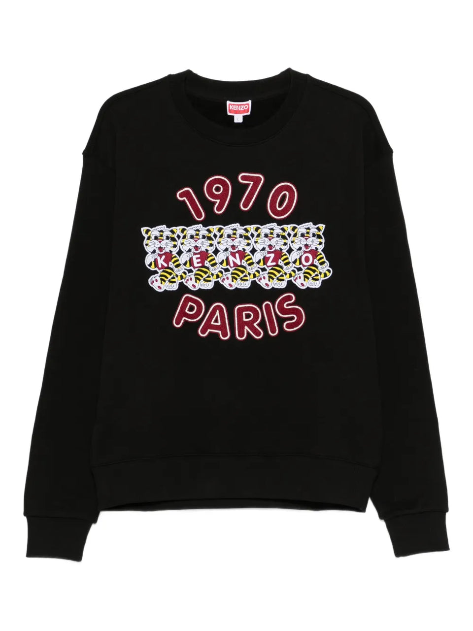 embroidered graphic sweatshirt