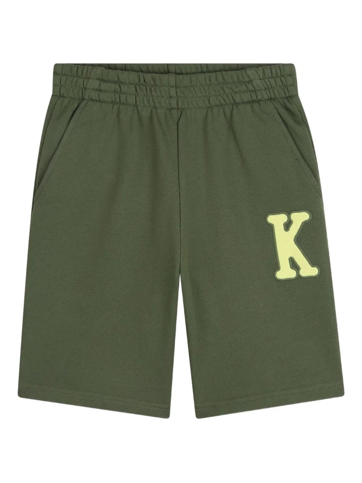 applique elasticated shorts