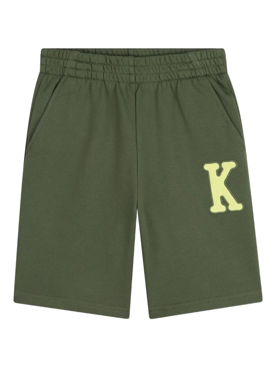 applique elasticated shorts