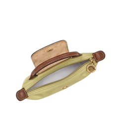 Longchamp Le Pliage Original Pouch with handle Pistachio - Recycled canvas