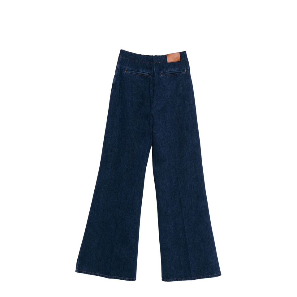Viscose Ponte Knit Oliver Pants Indaco Black PLUS 3X