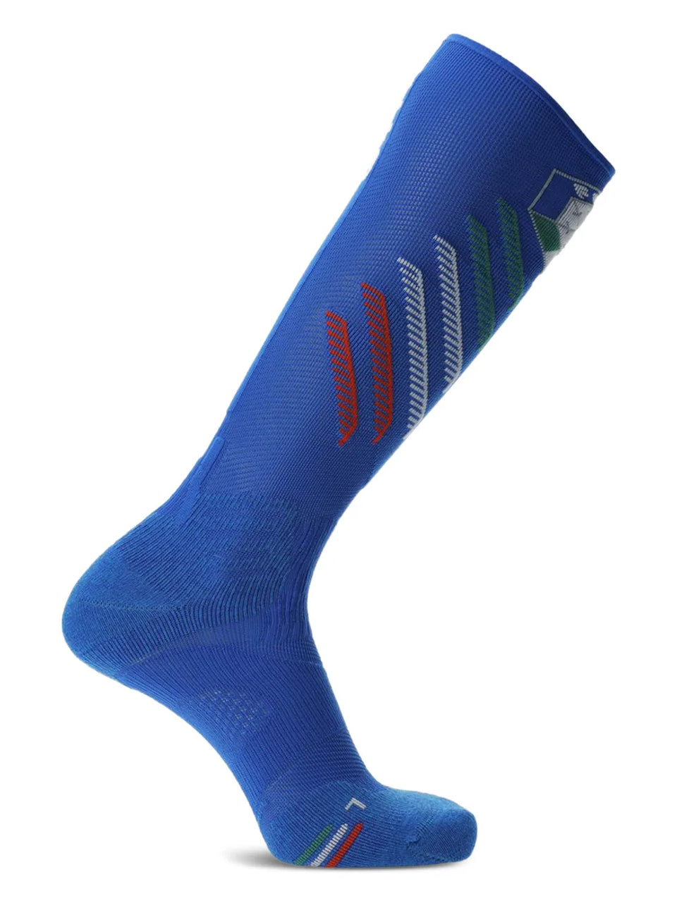 diagonal stripe socks