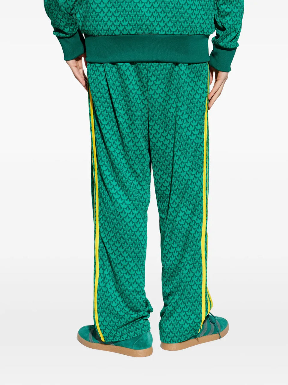 patterned track pants