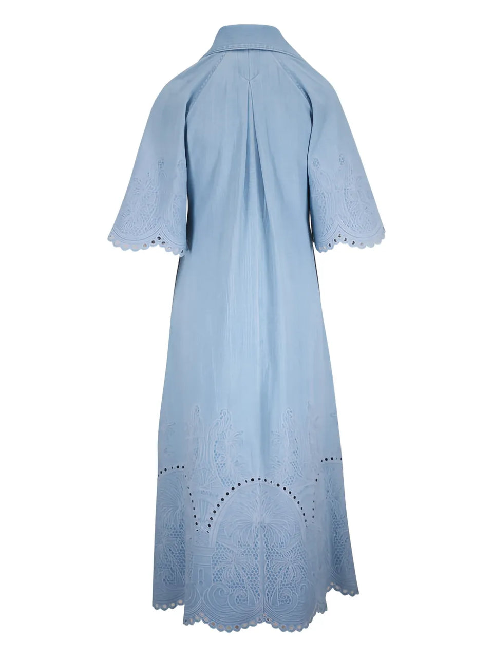 Daylight denim midi dress