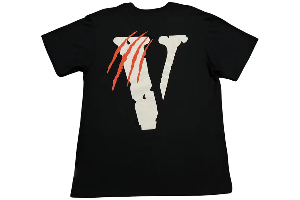 Vlone Black V Panther T-Shirt Black