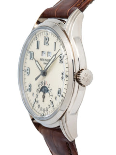 Cream Round Perpetual Calendar - 40 mm
