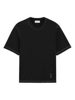 Ami De Coeur logo-detail topstitching T-Shirt