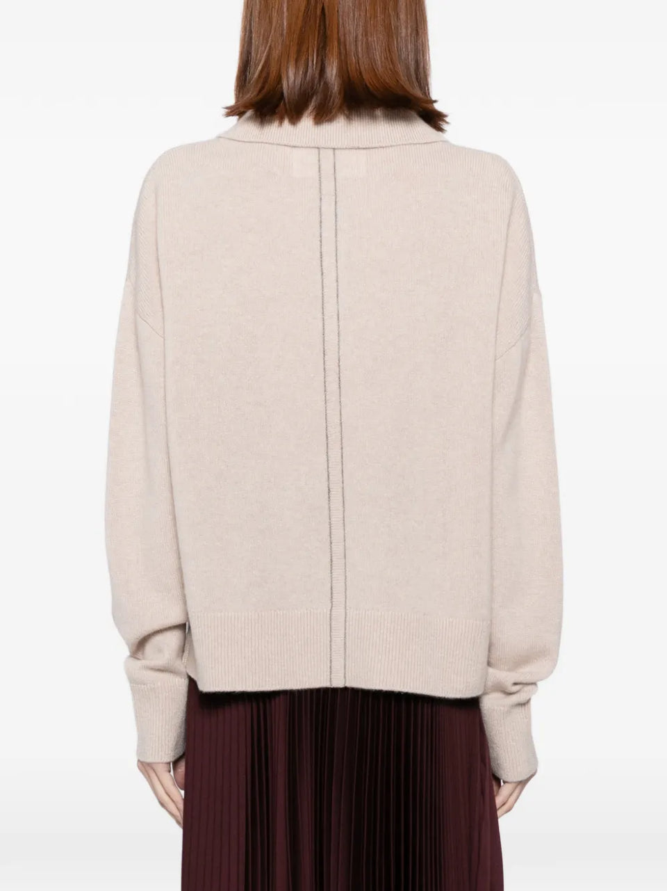 cashmere polo shirt