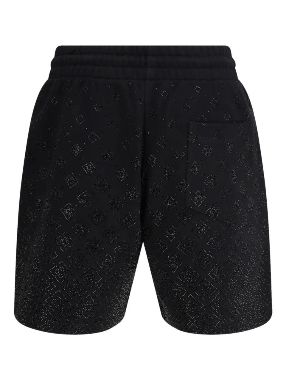crystal monogram shorts