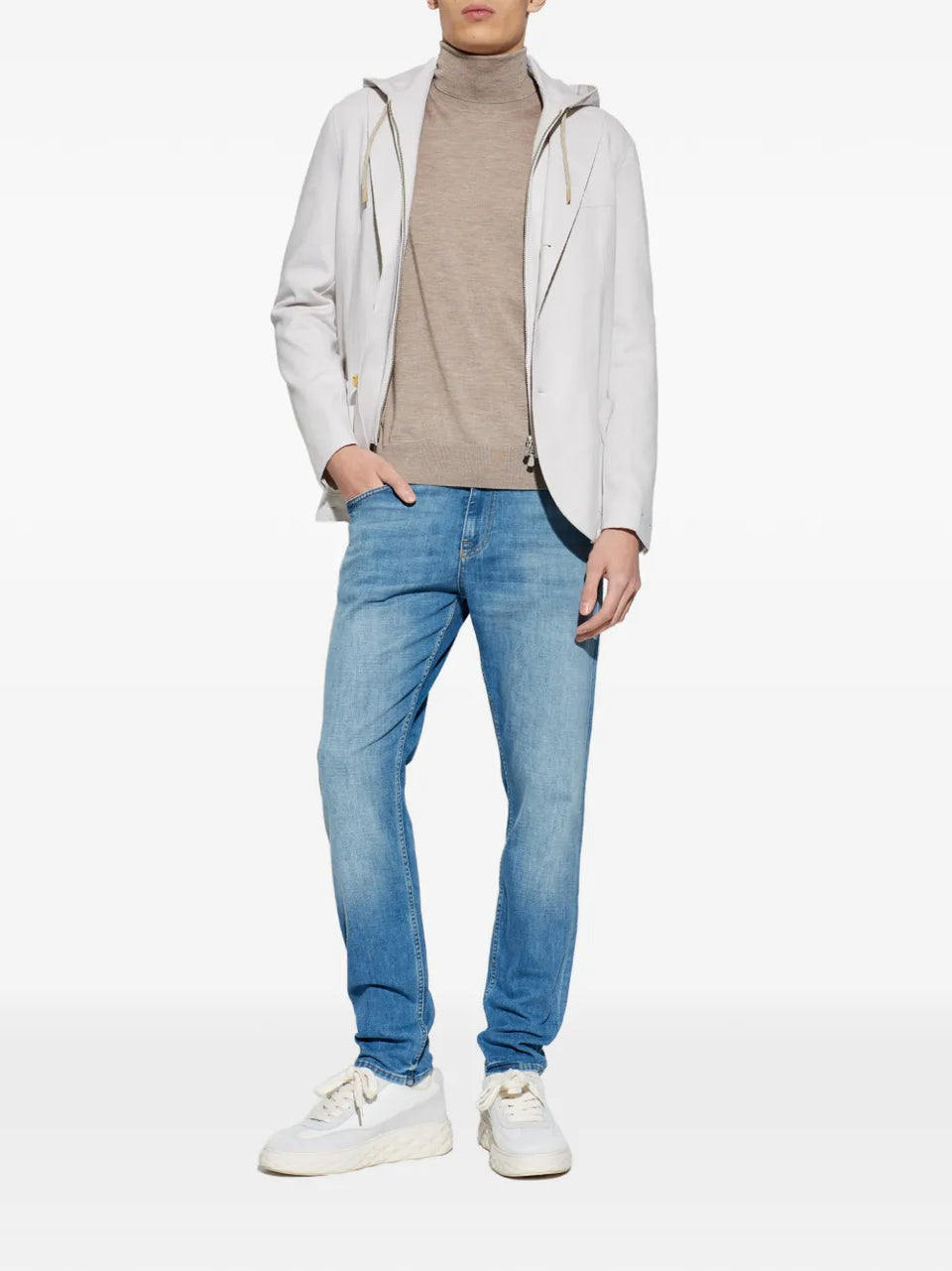 five-pocket denim jeans