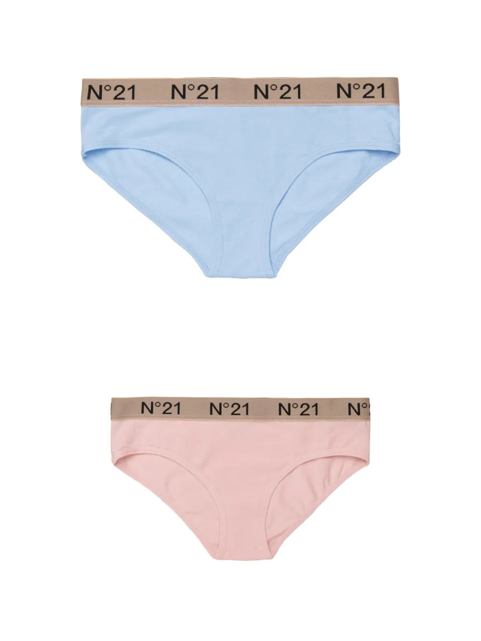 elasticated logo-waistband briefs (set of two)