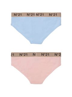 elasticated logo-waistband briefs (set of two)