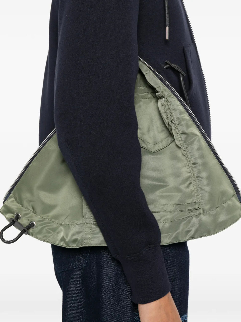 zip top Hoodie