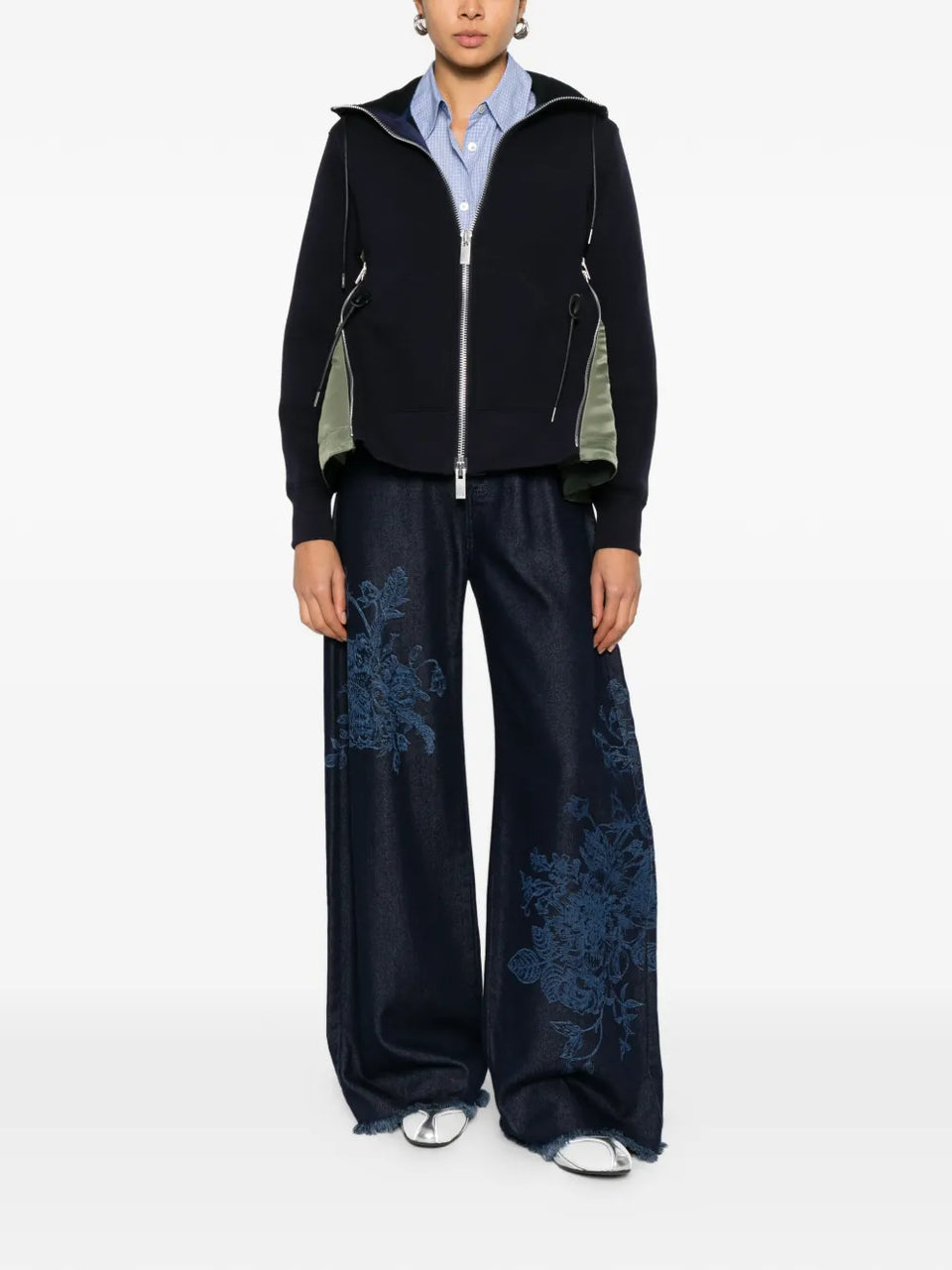 zip top Hoodie