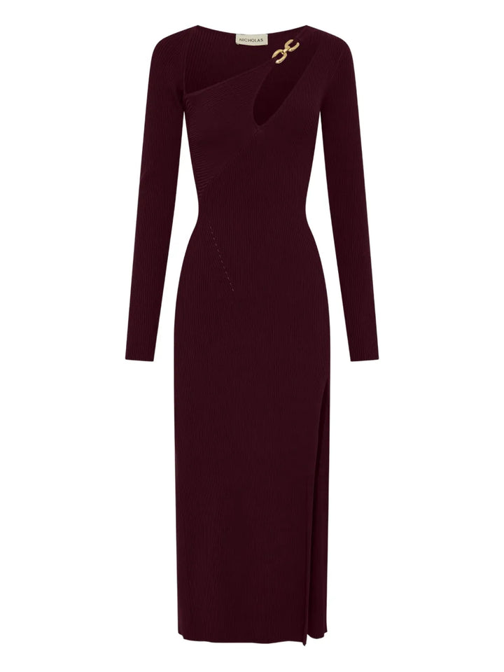 Ginerva cut-out midi dress