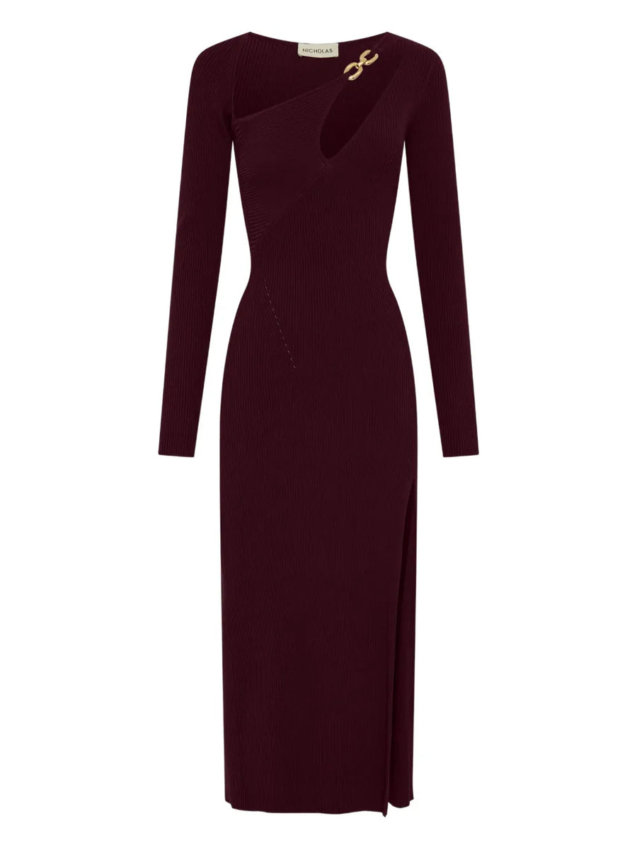 Ginerva cut-out midi dress