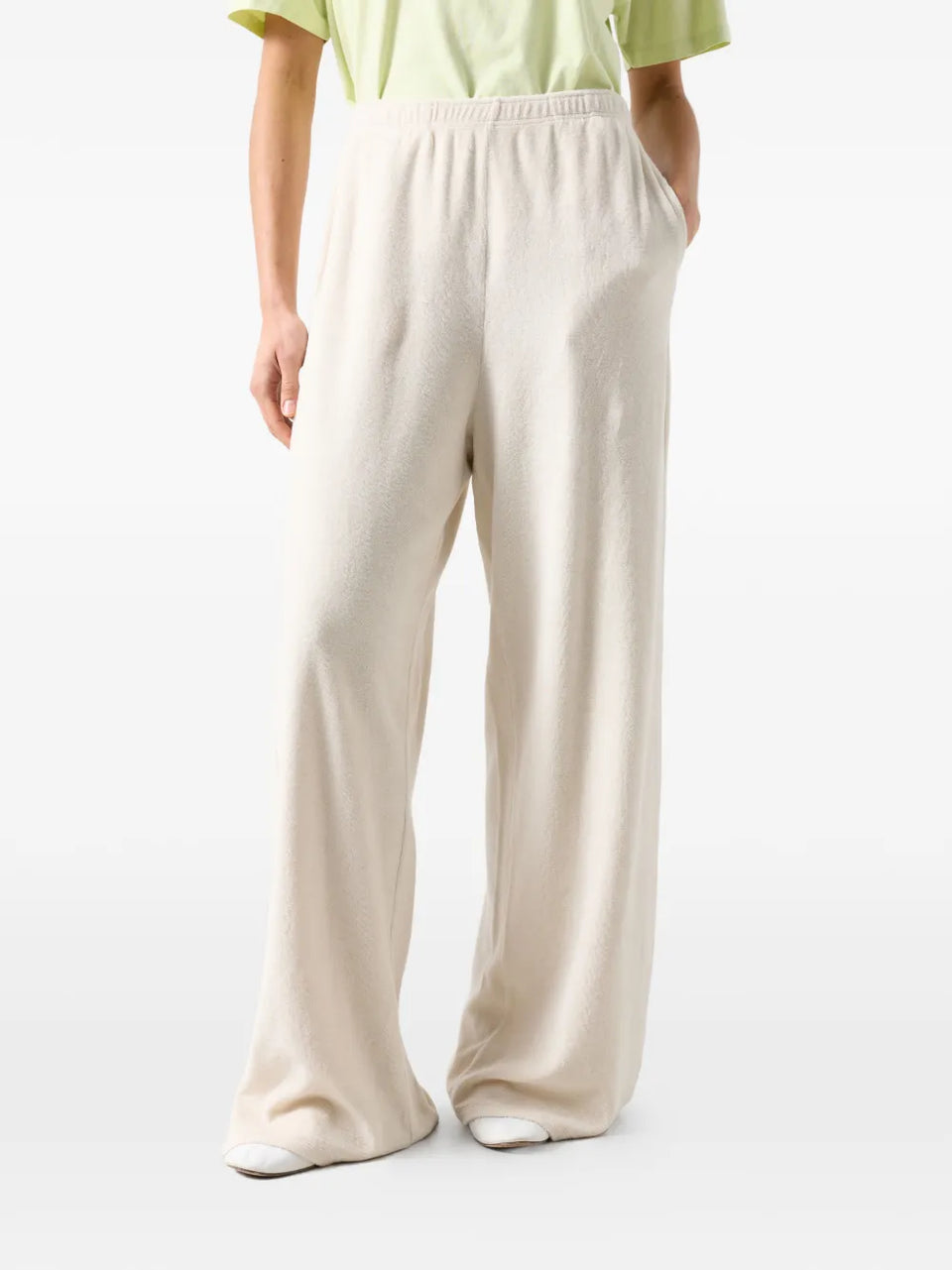 patch-pocket track pants