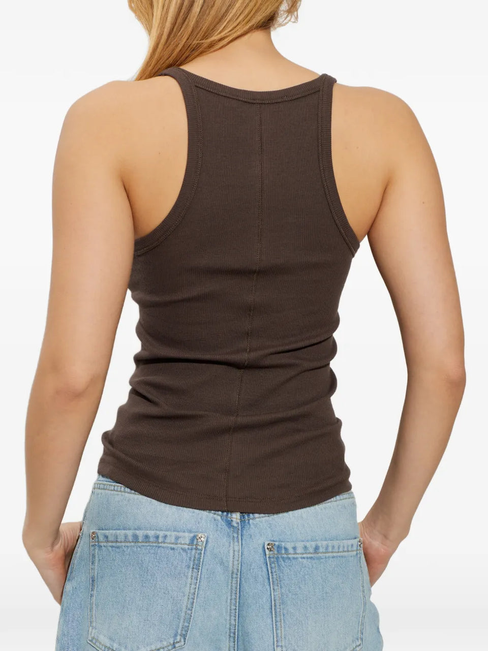 ribbed racerback top