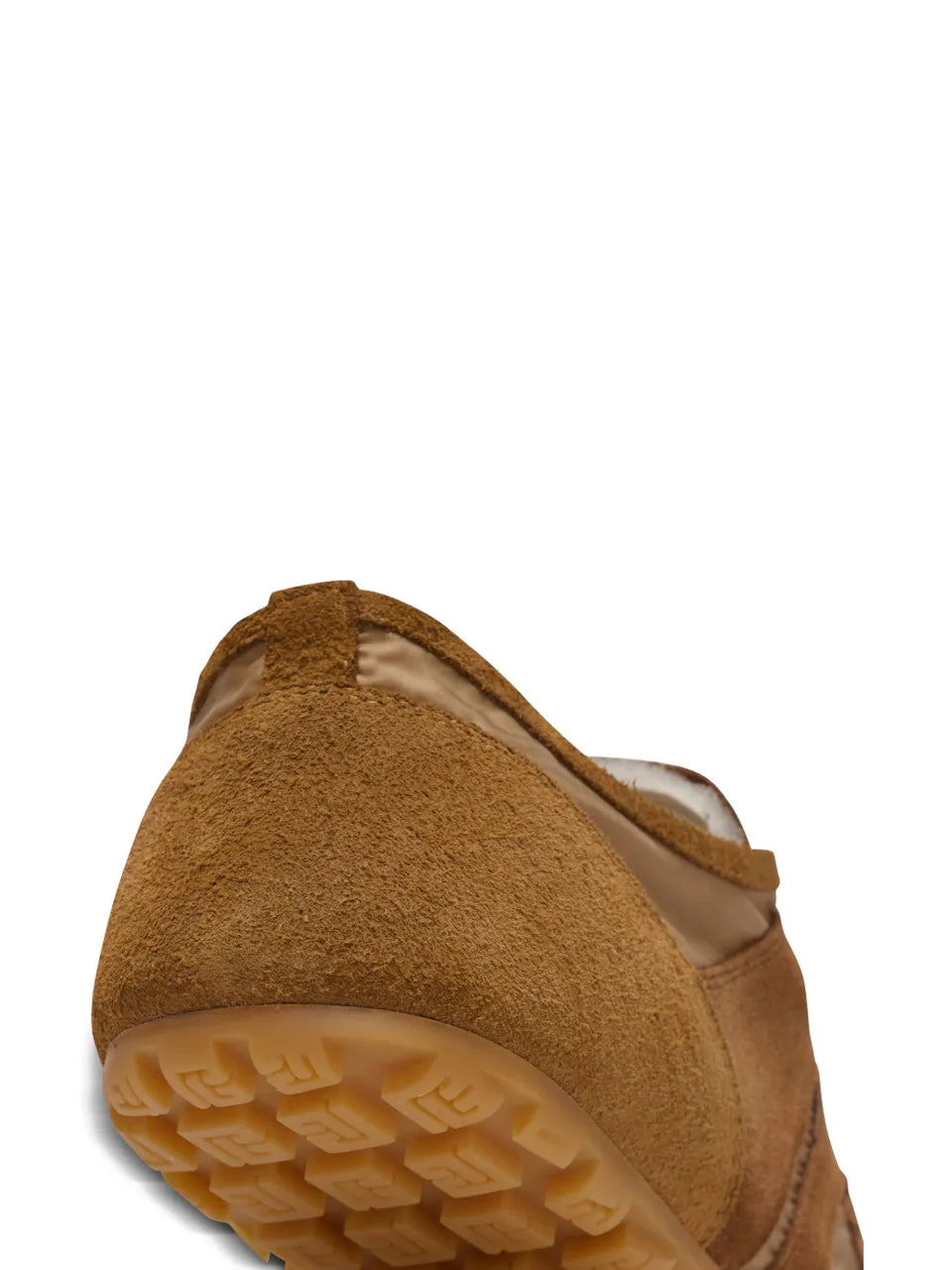 Racer suede panelled sneakers