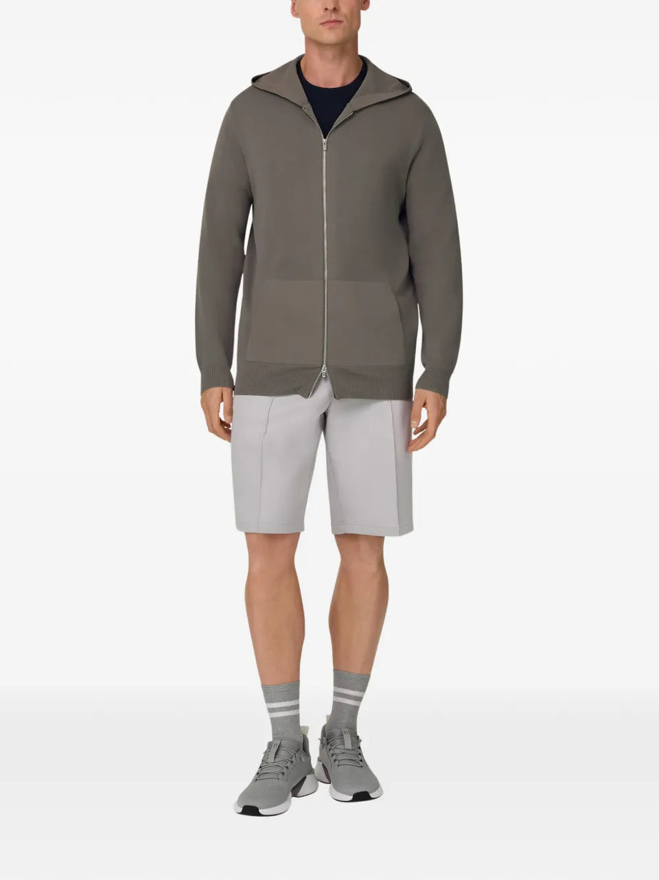 full-zip raglan jumper