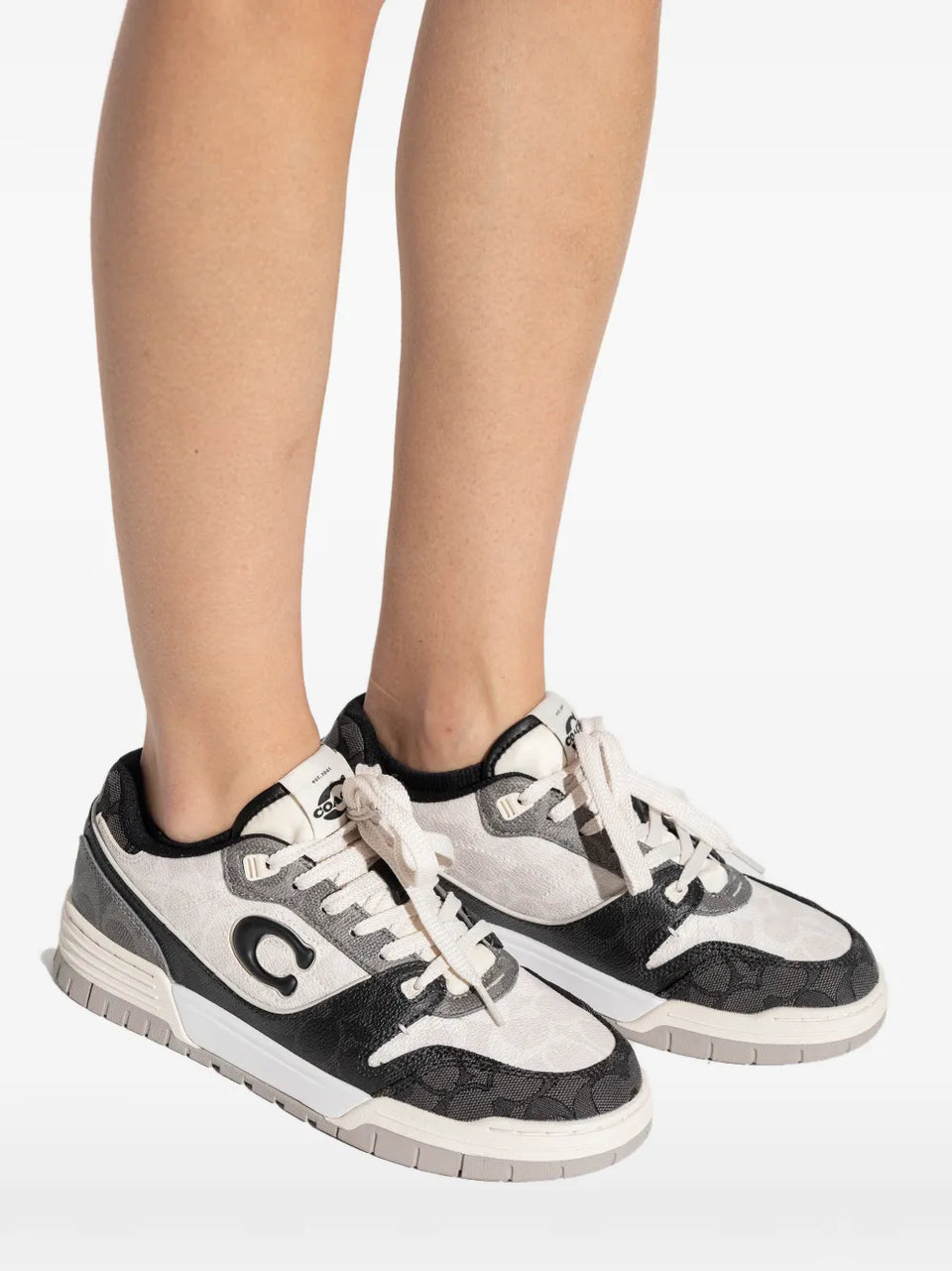 Soho logo panelled sneakers